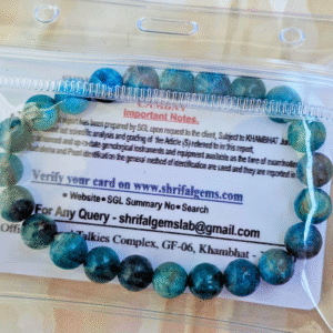 Apatite bracelet